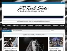 Tablet Screenshot of jrrockshots.com